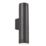 Zink Morro Outdoor Up and Down Wall Light Black