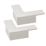 Deta TTE  Flat Trunking Angles 50mm x 50mm 2 Pack
