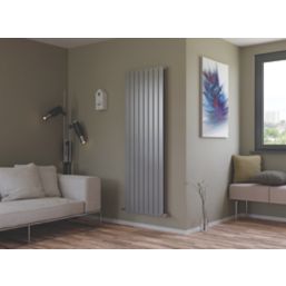 Ximax 1800mm x 595mm 5369BTU Silver Vertical Designer Radiator