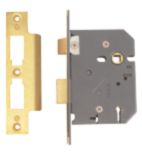 ERA Viscount 5 Lever High Security Chrome Lock ERA Viscount 5 Lever Mortice Sashlock - 64mm High Security Door Lock Chrome Finish 5 Lever High Security Door Lock