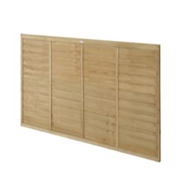 Forest Super Lap  Fence Panels Natural Timber 6' x 4' Pack of 7