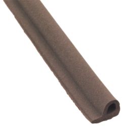 Stormguard  EPDM Rubber P Strip Brown 20m