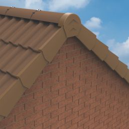 Manthorpe Brown Ridge End Caps 2 Pack