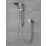 Triton Leona Rear-Fed Exposed Chrome Thermostatic Mixer Shower