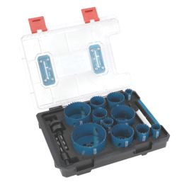 Erbauer  11-Saw Multi-Material Holesaw Set