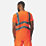 Regatta Pro Short Sleeve Hi-Vis T-Shirt Orange / Navy XXX Large 53" Chest