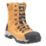 Amblers FS998 Metal Free  Safety Boots Honey Size 9