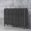 Arroll 597mm x 1009mm 5325BTU Black / Silver Cast Iron 2 Column Radiator