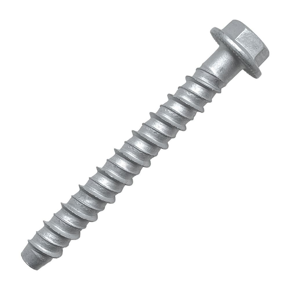 Rawlplug RLX Flange ThreadCutting Concrete Bolts 6.3mm x 120mm 25