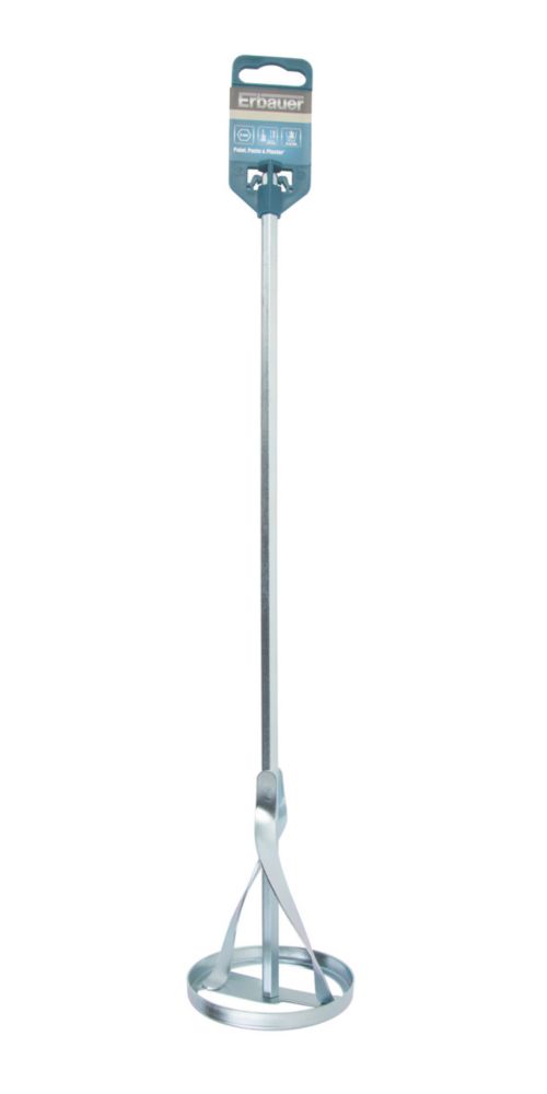Erbauer Hex Shank Mixing Paddle 80mm x 400mm Screwfix