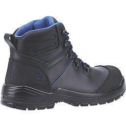 Amblers 308C Metal Free   Safety Boots Black Size 7