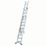 TB Davies  Aluminium 6.25m Combination Ladder