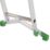 TB Davies  Aluminium 6.25m Combination Ladder