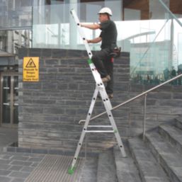 TB Davies  Aluminium 6.25m Combination Ladder