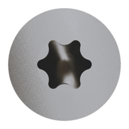 Optimaxx  TX Raised Self Tapping Masonry Screws 6.5mm x 32mm 100 Pack