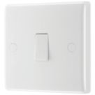 British General 800 Series 20A 1-Gang DP Water Heater Switch White