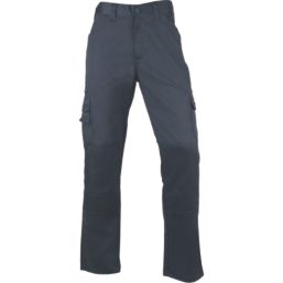 Dickies  Work Trousers Navy 36" W 32" L