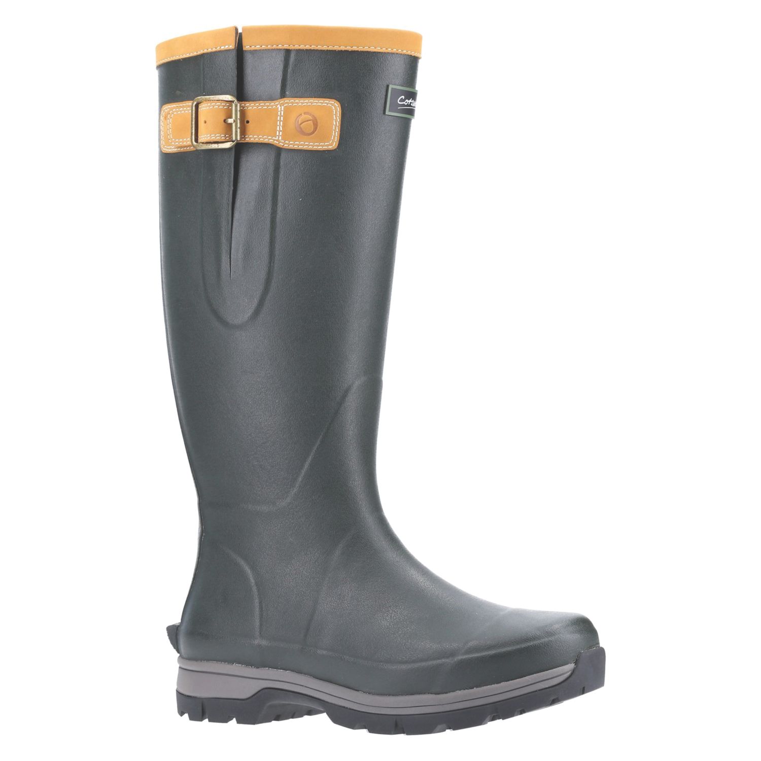 Cotswold Stratus Size 12 Green Non Safety Wellies (880XW)