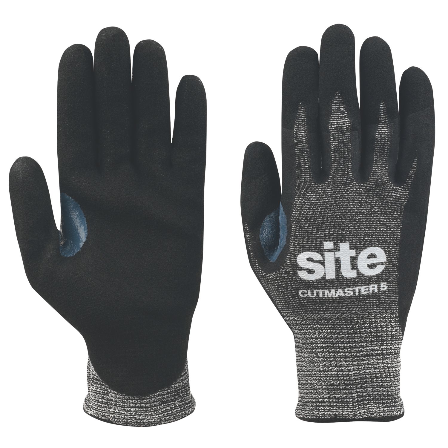 Site Cutmaster Gloves Black Large (8810P)