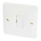 Hager Sollysta WMSU83 13A Unswitched Fused Spur  White with White Inserts