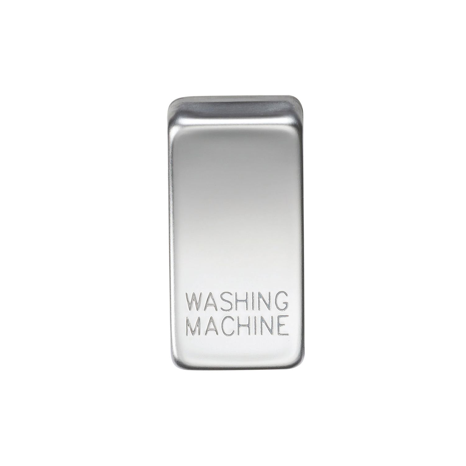 Knightsbridge 'WASHING MACHINE' Switch Cover Polished Chrome (881CT)