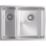 Abode Matrix R25 1.5 Bowl RH Brushed Stainless Steel Sink 580mm x 440mm