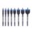 Spyder Stinger Hex Shank  Flat Wood Spade Bit Set 8 Pieces