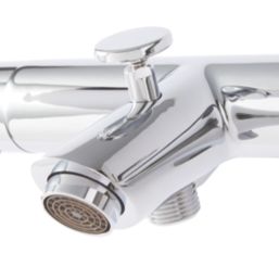 Highlife Bathrooms Stroma Exposed Single Outlet Thermostatic Chrome Bath Shower Mixer With Diverter