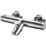 Highlife Bathrooms Stroma Exposed Single Outlet Thermostatic Chrome Bath Shower Mixer With Diverter
