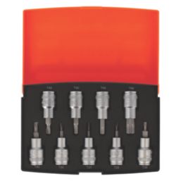 Bahco  1/2" Drive TX Bits Socket Set 9 Pieces