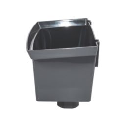 FloPlast  Gutter Hopper 65-68mm Anthracite Grey