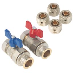 Purmo Underfloor Heating Staple Pack 40m²