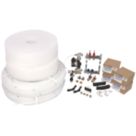 Purmo Underfloor Heating Staple Pack 40m²