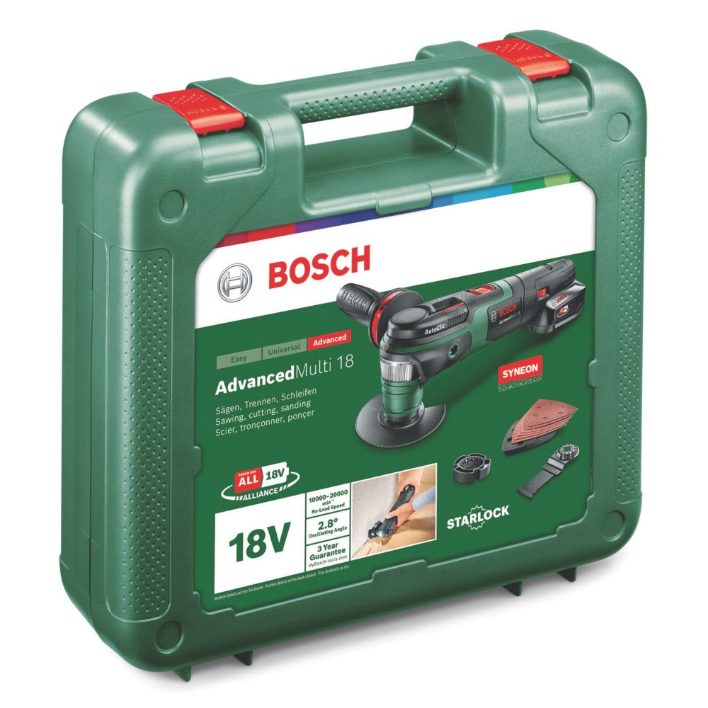 Bosch Green AdvancedMulti 18 18v Cordless Multi-Tool Bare Unit