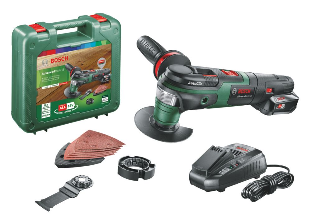 Bosch Green AdvancedMulti 18 18v Cordless Multi-Tool Bare Unit