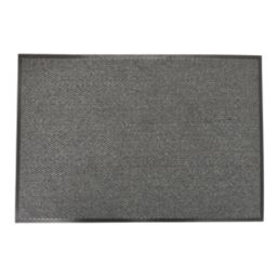 Essentials  Entrance Mat Black & Grey 1500mm x 900mm x 6mm