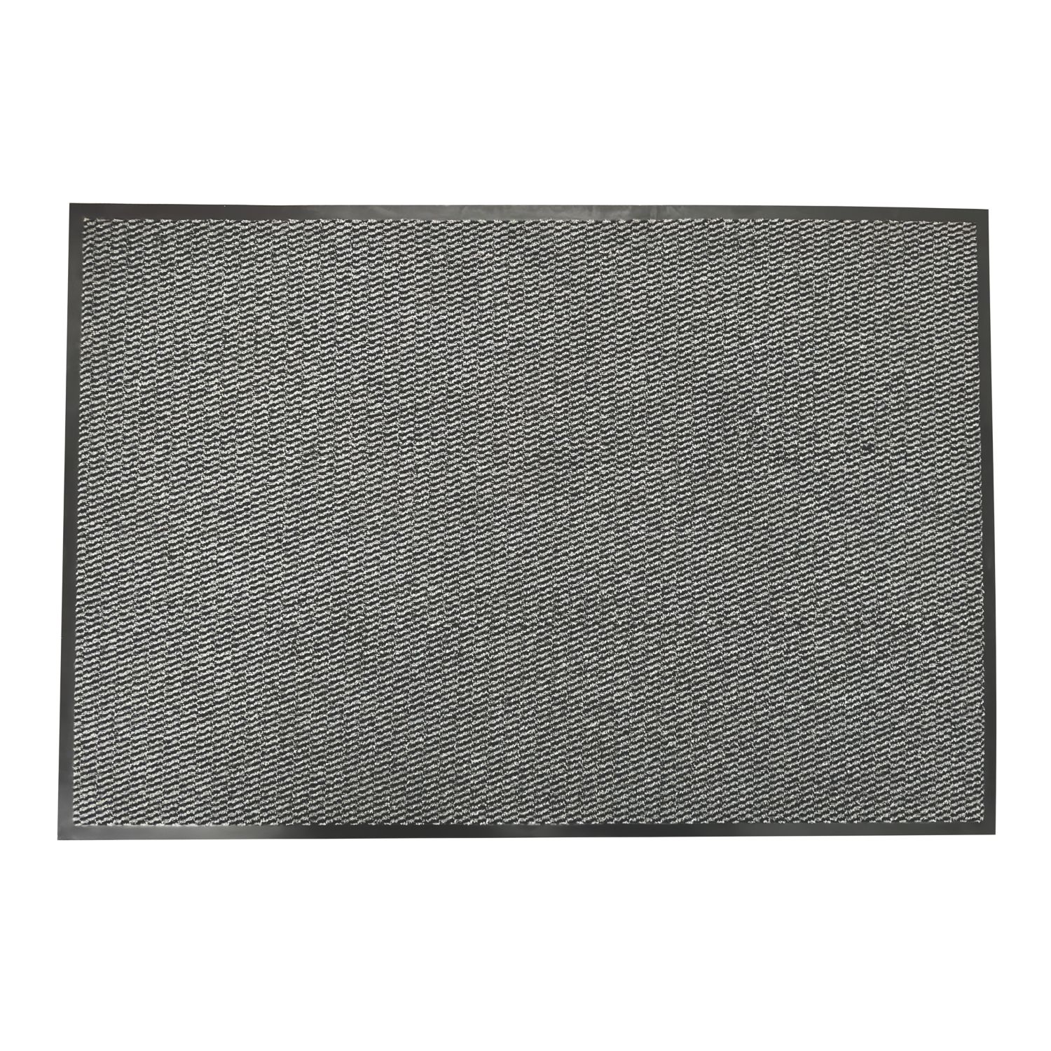 Essentials Entrance Mat Black & Grey 1500mm x 900mm x 6mm (881KN)