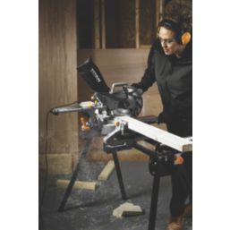 Titan TTB794MSW 210mm  Electric Single-Bevel Sliding Mitre Saw 240V