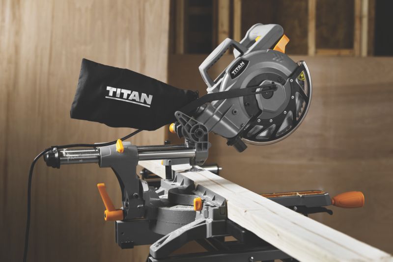 Titan TTB794MSW 210mm Single-Bevel Sliding Mitre Saw thumbnail 4