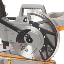 Titan TTB794MSW 210mm Electric Single Bevel Sliding Mitre Saw 240V Screwfix