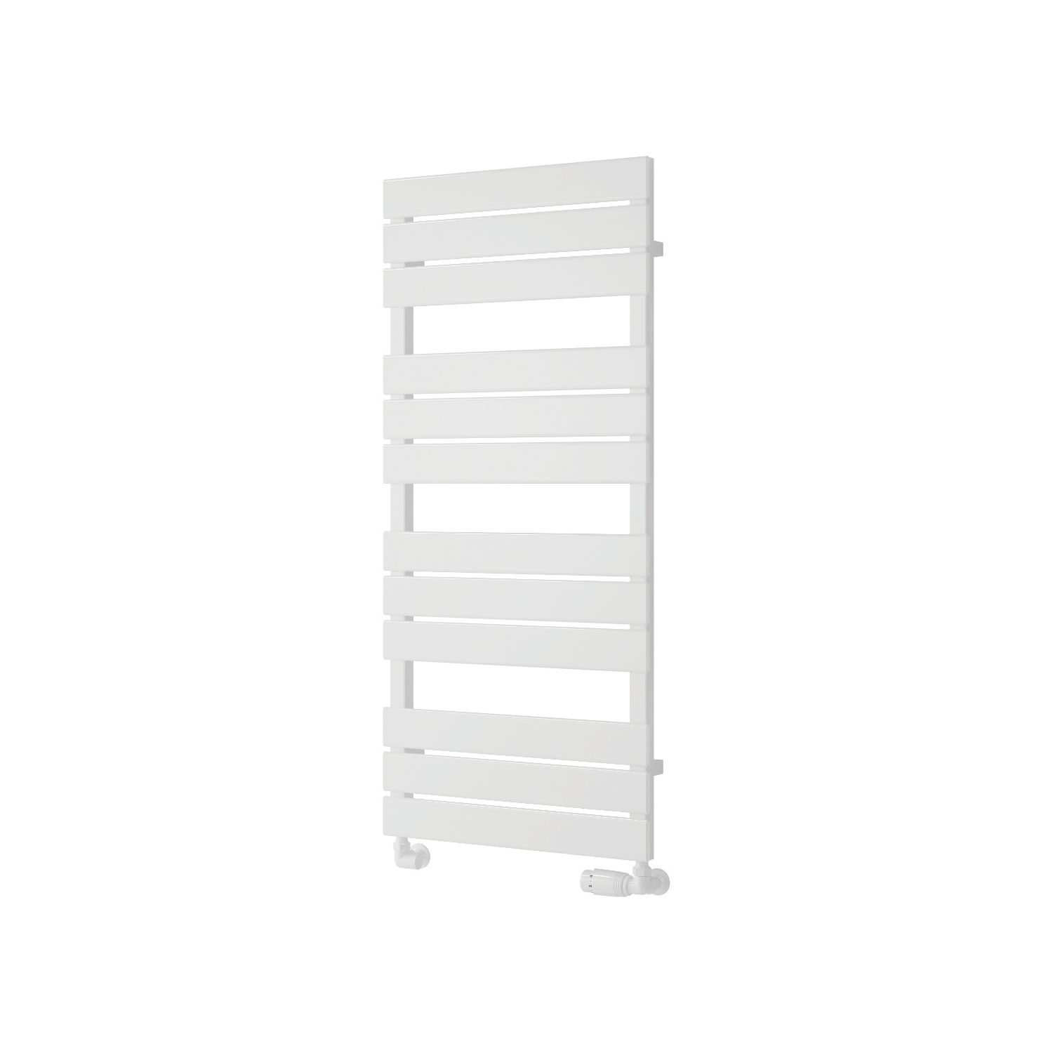 Reina 1124mm x 500mm 1834BTU White Flat Designer Towel Radiator (881LG)