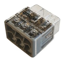 Wago 2773-406 32A 6-Way Push-Wire Connectors 50 Pack
