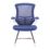 Nautilus Designs Luna Medium Back Cantilever/Visitor Chair Blue