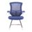 Nautilus Designs Luna Medium Back Cantilever/Visitor Chair Blue