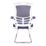 Nautilus Designs Luna Medium Back Cantilever/Visitor Chair Blue
