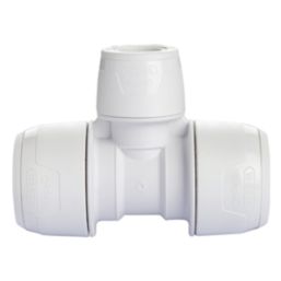 Hep2O  Plastic Push-Fit Reducing Keyless Tee 22mm x 22mm x 15mm