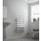 Towelrads 800mm x 500mm 853BTU Chrome Flat Designer Towel Radiator