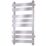 Towelrads 800mm x 500mm 853BTU Chrome Flat Designer Towel Radiator