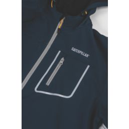 CAT Capstone  Hooded Soft Shell Jacket Marine Small 36-38" Chest