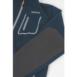 CAT Capstone  Hooded Soft Shell Jacket Marine Small 36-38" Chest